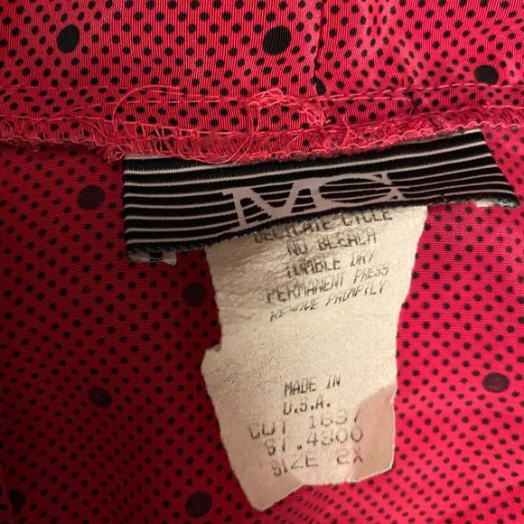 Pink & Black Polkadot Kimono - Picture 3 of 4